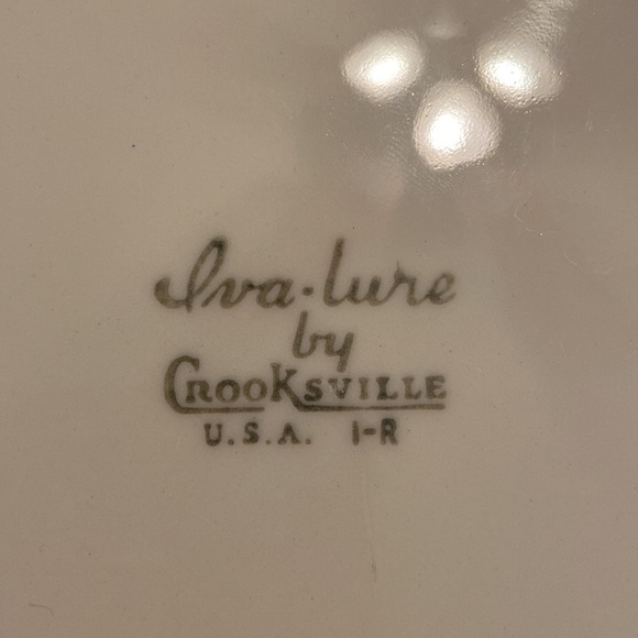 Vintage Raggedy Ann & Andy Ware by Crooksville USA 1940’s set of 2 Plates - Picture 6 of 12